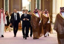 Macron lands in Riyadh on surprise ‘solidarity’ visit